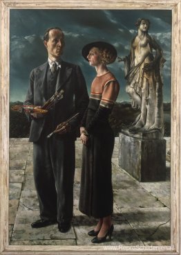 Zelfportret met Wilma van der Meulen Zelfportret met Wilma van der Meulen