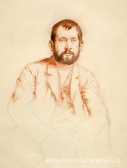 Zelfportret met baard Zelfportret met baard