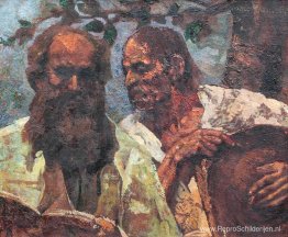 Bekentenis van de boer (compositie met zelfportret) Bekentenis van de boer (compositie met zelfportret)
