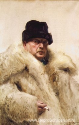 Zelfportret in een wolfsleer Zelfportret in een wolfsleer