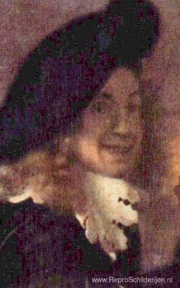 De Procuress, detail (vermeend zelfportret) De Procuress, detail (vermeend zelfportret)