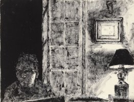 Zelfportret, nacht Zelfportret, nacht