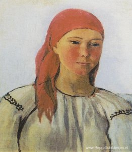 Portret van een boerin Portret van een boerin