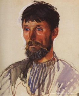 Portret van een boer I.D. Golubeva Portret van een boer I.D. Golubeva