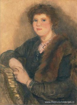Portret van Nadezjda Michajlovna Kroshkin Portret van Nadezjda Michajlovna Kroshkin
